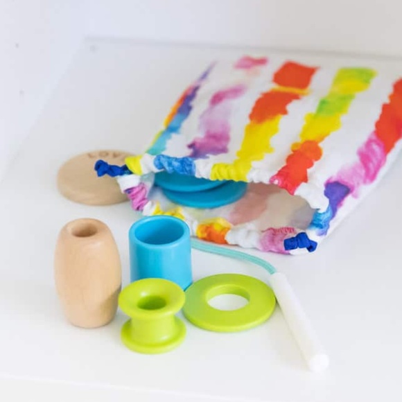 Lovevery Toys Lovevery Threadable Bead Kit From The Adventurer Play Kit Montessori Poshmark